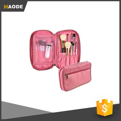 High Quality Pink Cosmetic Bag Toiletry Bag Womens Makeup Bag with Quality Zipper