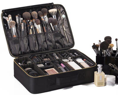 Portable EVA Makeup Case-Professional Make Up Cosmetic Artist Organizer Bag